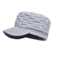 Водонепроницаемая шапка DexShell с козырьком Beanie Peaked DH393-G, серая